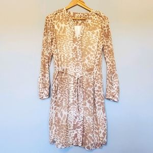 CC Sheer Leopard Dress, Size S, Like New!